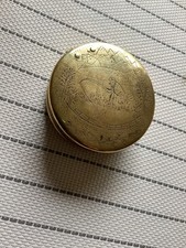 Miners brass tin for sale  BANCHORY