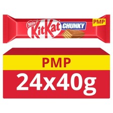 Kit Kat Chunky British Estojo Completo 24 Barras Grátis 48 Horas Entrega Rastreada £17.49 comprar usado  Enviando para Brazil