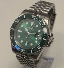 Seiko Diver Mod Verde NH35 40mm Relógio Automático - Pulseira Ostra/Jubileu  comprar usado  Enviando para Brazil