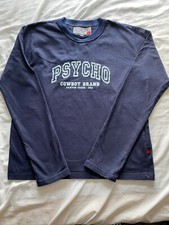 Psycho cowboy sweatshirt for sale  SCUNTHORPE