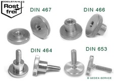 Din464 din653 rändelschraube gebraucht kaufen  Erkrath
