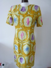 Robe soie jaune d'occasion  Seyssel