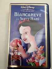 Biancaneve cassette vhs usato  Porto Mantovano