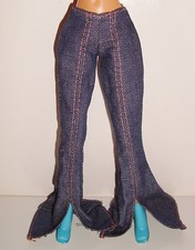 Barbie vêtement jean d'occasion  Fosses