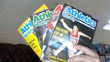 Athletics weekly 1986 for sale  CANVEY ISLAND