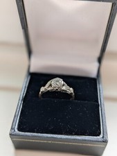 Antique diamond solitaire for sale  OSWESTRY