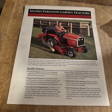 Folha de especificações para tratores de jardim Massey Ferguson série 300 comprar usado  Enviando para Brazil