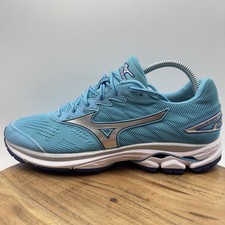 Tênis de corrida Mizuno feminino tamanho 10 Wave Rider 20 410869 5Z73 azul comprar usado  Enviando para Brazil