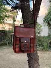 Leather satchel messenger for sale  WALSALL