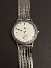 Usado, Relógio de quartzo masculino/unissex Calvin Klein - Nova bateria - Estado usado comprar usado  Enviando para Brazil