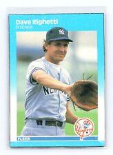 Painéis inferiores individuais Fleer #C-12 Dave Righetti caixa 1987 comprar usado  Enviando para Brazil