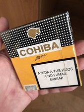 🟨◼️🟨◼️ Cohiba Vintage Miniatura Caixa de Charuto Vazia Rara Tabacciana ◼️🟨◼️🟨 comprar usado  Enviando para Brazil