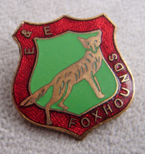 Vintage foxhounds enamel for sale  DONCASTER