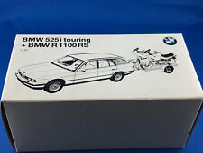 BMW 525 I REBOQUE DE CARRO DE TURISMO (2) BICICLETAS R1100RS MOTOCICLETA VINTAGE MODELO 1:87 comprar usado  Enviando para Brazil