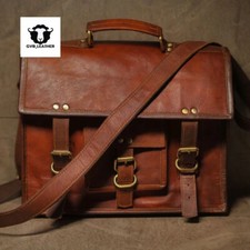 Pelle uomo messenger usato  Firenze