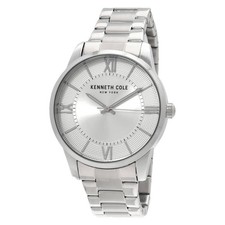 Relógio masculino Kenneth Cole New York quartzo mostrador prata KCWGG7007003, usado comprar usado  Enviando para Brazil