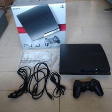 Sony PS3 Slim Black Cech-2100B com Controle e Cabos Usado Pré-proprietário comprar usado  Enviando para Brazil