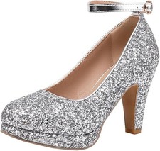 Damen glitzer pumps gebraucht kaufen  Mannheim