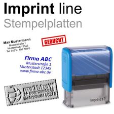 Stempelplatte textplatte troda gebraucht kaufen  Köln