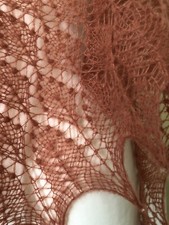 Hand knitted silk for sale  SANDBACH