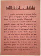 Fanciulli italia nemico usato  Milano