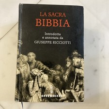 Sacra bibbia antico usato  Genova