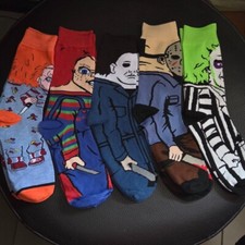 Set calzini horror usato  Napoli