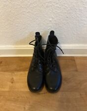 Leder stiefeletten schwarze gebraucht kaufen  Bremen