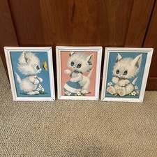 Vintage framed kitty for sale  Sauk Rapids
