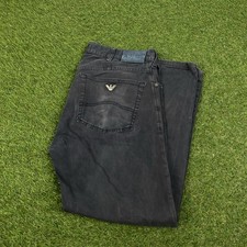 Jeans masculino Armani Exchange 32 32 azul J31 jeans slim zíper mosca AX lavagem leve comprar usado  Enviando para Brazil
