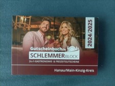 Schlemmerblock gutscheinbuch h gebraucht kaufen  Sinsheim