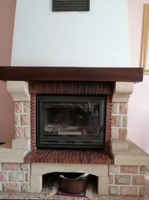 Caminetto legna deville usato  Villar Focchiardo