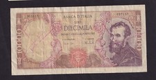 Italia 10000 lire usato  Aosta