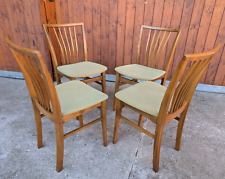 4X Cadeiras para Sala de Jantar Cadeira de Designer Vintage Madeira 50S Cadeiras Meio Século Dinamarquesa comprar usado  Enviando para Brazil