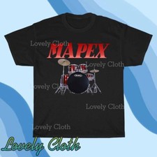 Kit de bateria Mapex logotipo camiseta TEE engraçada americana tamanho P a 5XL camiseta comprar usado  Enviando para Brazil