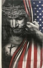 Flag christian jesus for sale  Falls Creek
