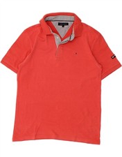 Męska koszulka polo TOMMY HILFIGER duża czerwona bawełna BK19 na sprzedaż  Wysyłka do Poland