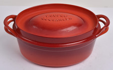 Creuset cocotte ovale d'occasion  Freneuse