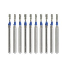 Brocas dentais diamante FG 830L/008M formato de pera grão padrão alta velocidade Bur 10 peças comprar usado  Enviando para Brazil