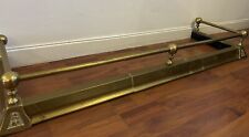 Fireplace fender brass for sale  MARLOW