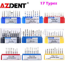 Kit composto/polimento AZDENT Dental FG Diamond Burs para peça de mão de alta velocidade, usado comprar usado  Enviando para Brazil