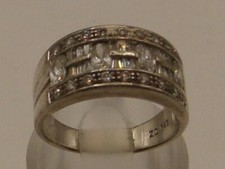 Silver multi stone for sale  EVESHAM
