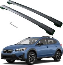 Porta-bagagens 2P preto para Subaru Crosstrek 2013-2023 trilho rack de teto barra transversal comprar usado  Enviando para Brazil