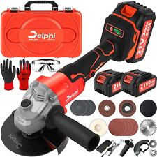 Używany, DELPHI Tools akumulatorowa szlifierka kątowa 1200W 21V 125mm na sprzedaż  PL