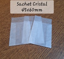 Sachet plastique cristal d'occasion  Chazelles