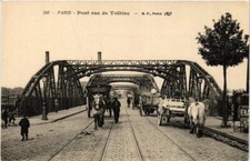 Cpa paris pont d'occasion  Expédié en France