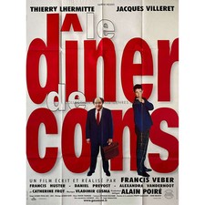 Pôster do filme francês THE DINNER GAME - 47x63 pol. - 1998 - Francis Veber, Jacques comprar usado  Enviando para Brazil
