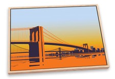 Brooklyn bridge sunset for sale  UK