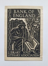 Libris bookplate bank for sale  PETWORTH