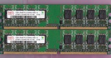 Kit de memória RAM 2GB 2x1GB PC2 5300 HYNIX HYMP112U64CP8-Y5 AB DDR2-667 DESKTOP comprar usado  Enviando para Brazil
